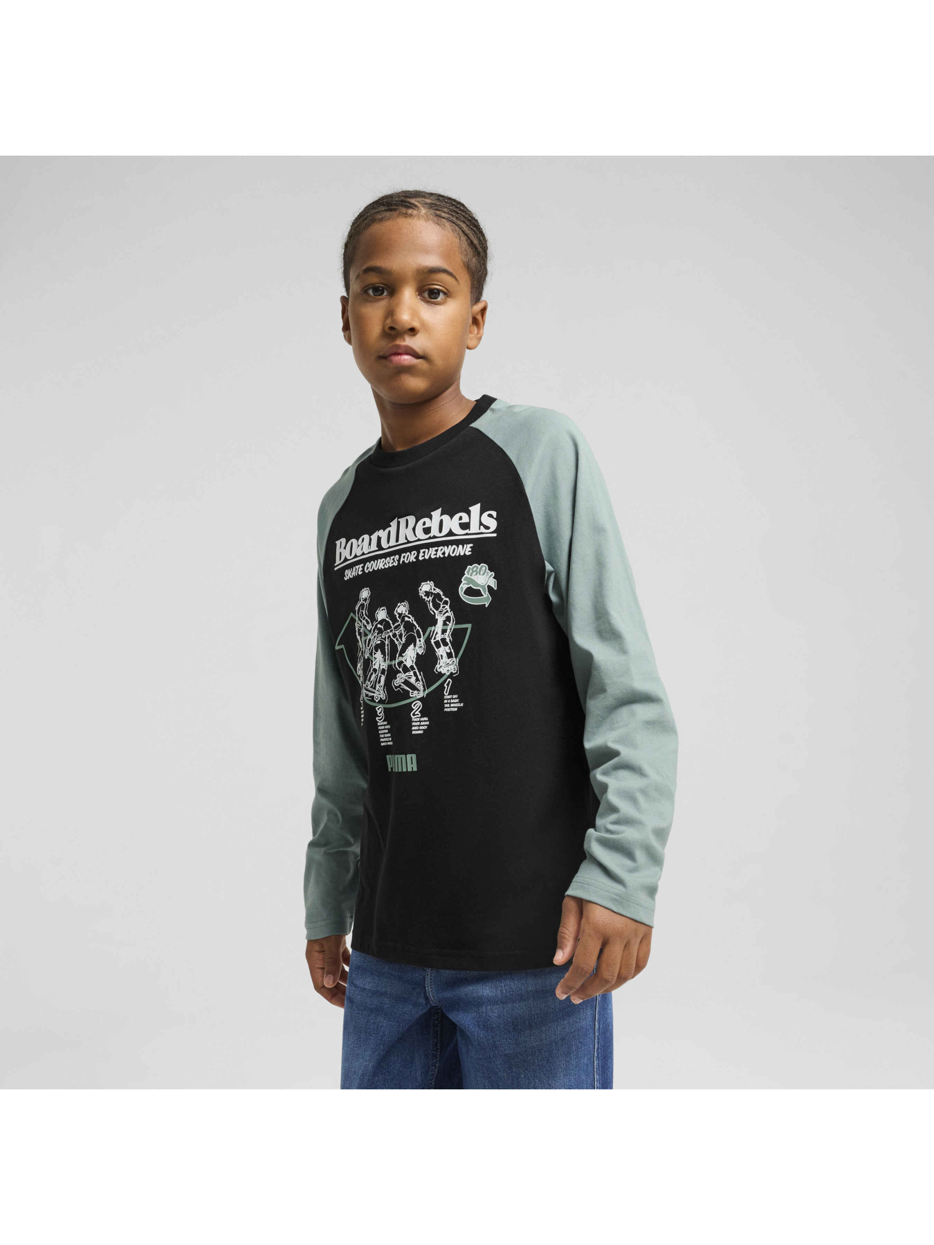 Світшот PUMA Mid90s Longsleeve Tee модель 685361 Фото