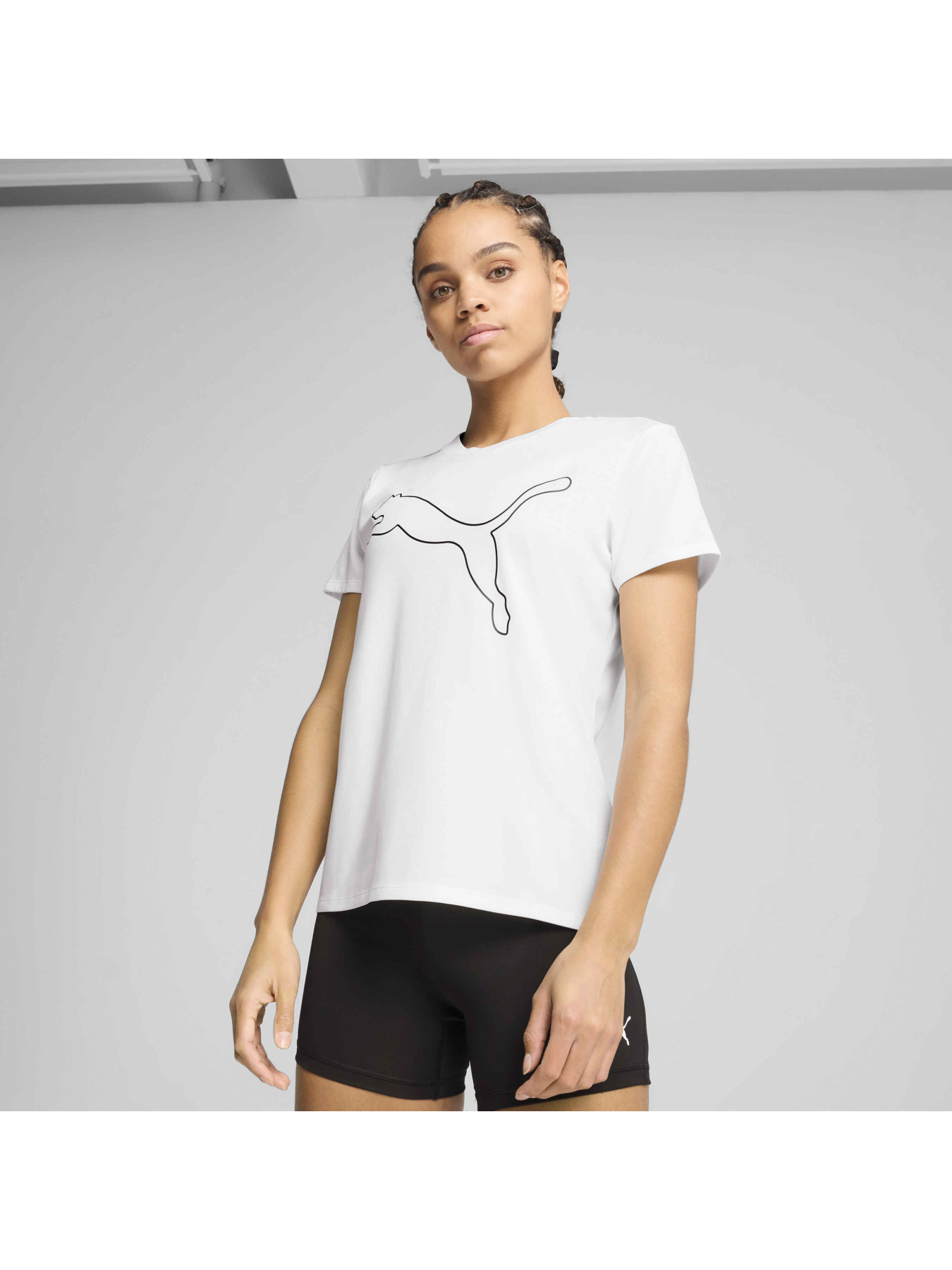 Футболка PUMA Tad Essential W Cf Logo Tee модель 525892 Фото