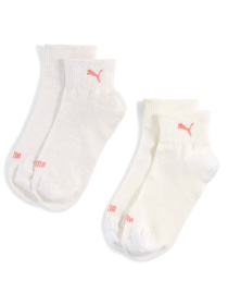 Набор носков PUMA Women Quarter 2p модель 938381 Набор носков PUMA Women Quarter 2p модель 938381 Фото