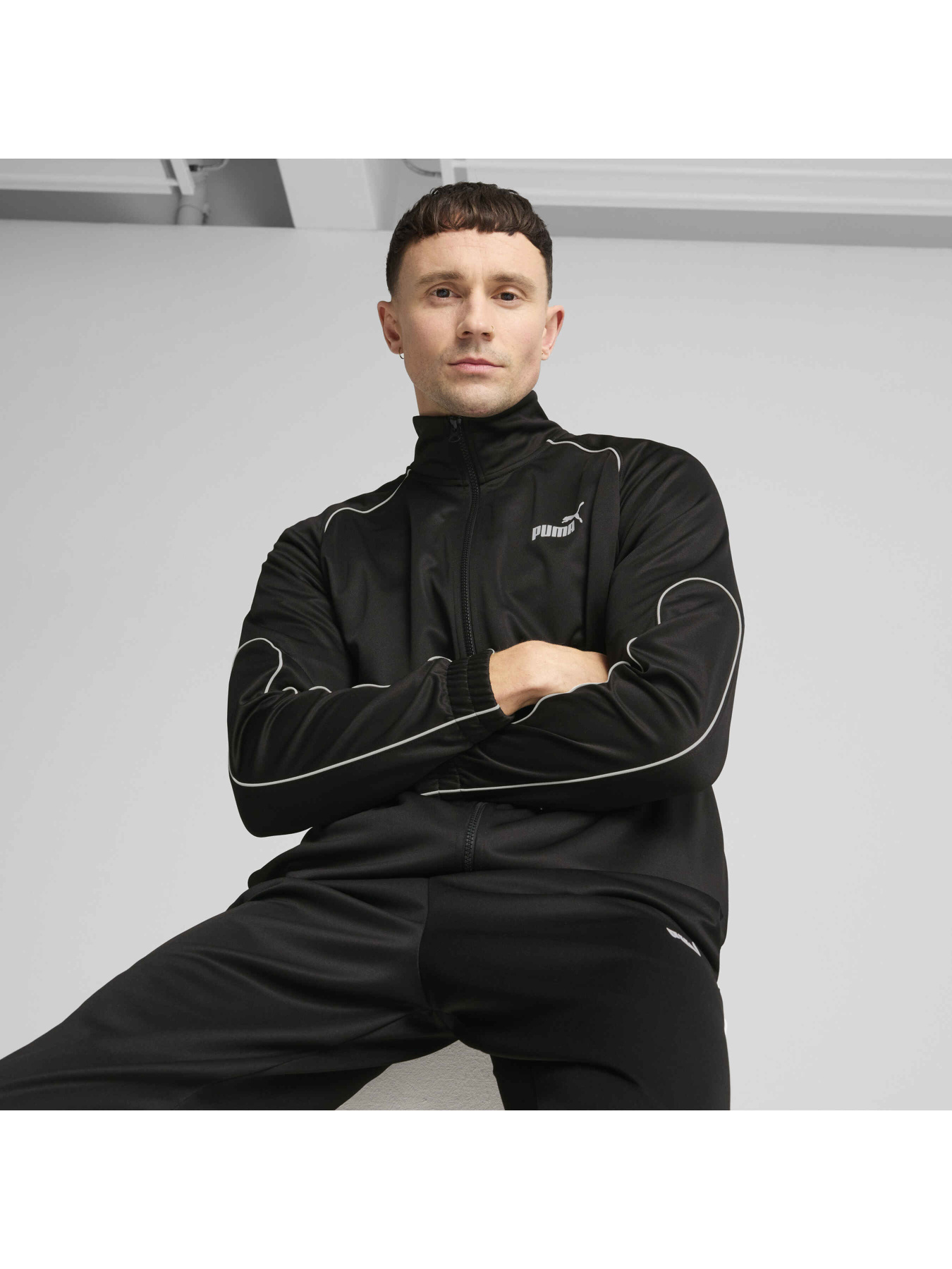 Спортивная кофта PUMA Sport Poly Track Jacket модель 684618 Спортивная кофта PUMA Sport Poly Track Jacket модель 684618 Фото