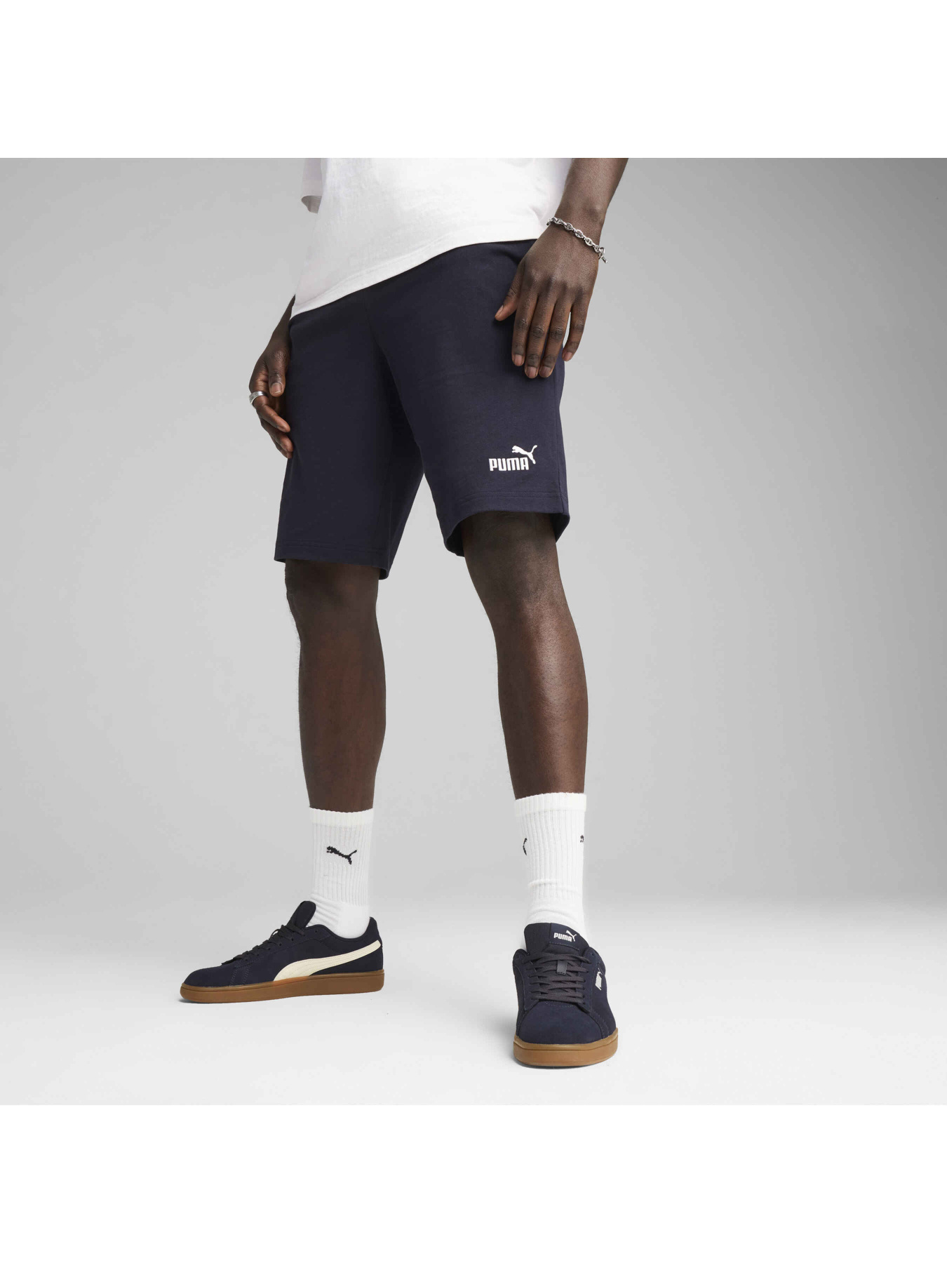 Спортивні шорти PUMA Ess No. 1 Logo Jersey Shorts модель 682600 Фото