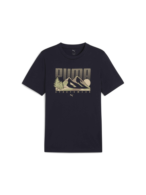 Футболка PUMA Graphics Mountain Tee модель 684828 Фото