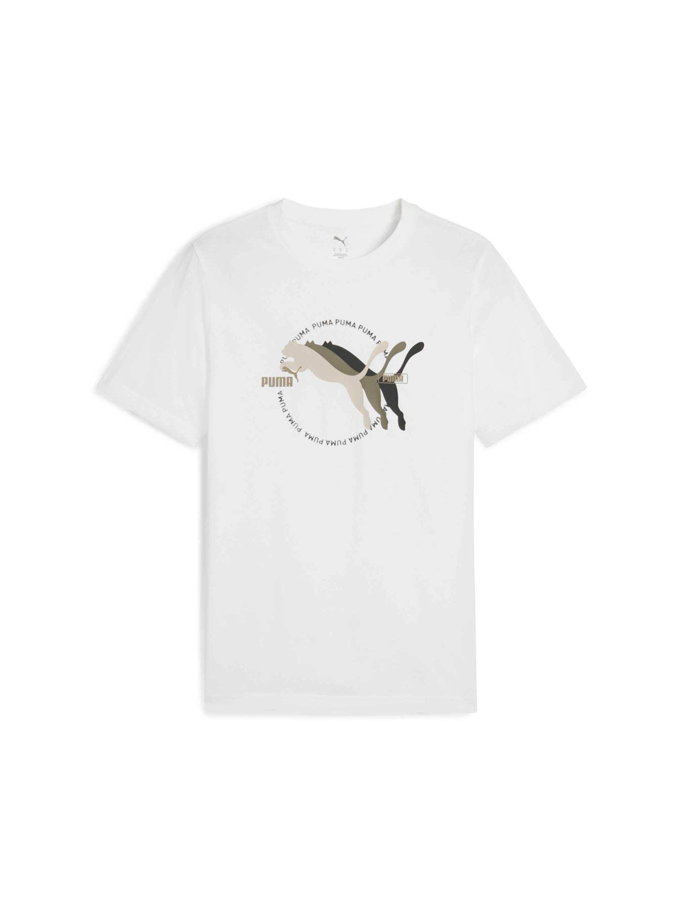 Футболка PUMA Graphics Multiple Logo Tee модель 684826 Футболка PUMA Graphics Multiple Logo Tee модель 684826 Фото