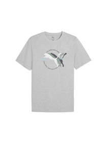 Футболка PUMA Graphics Multiple Logo Tee модель 684826 Футболка PUMA Graphics Multiple Logo Tee модель 684826 Фото