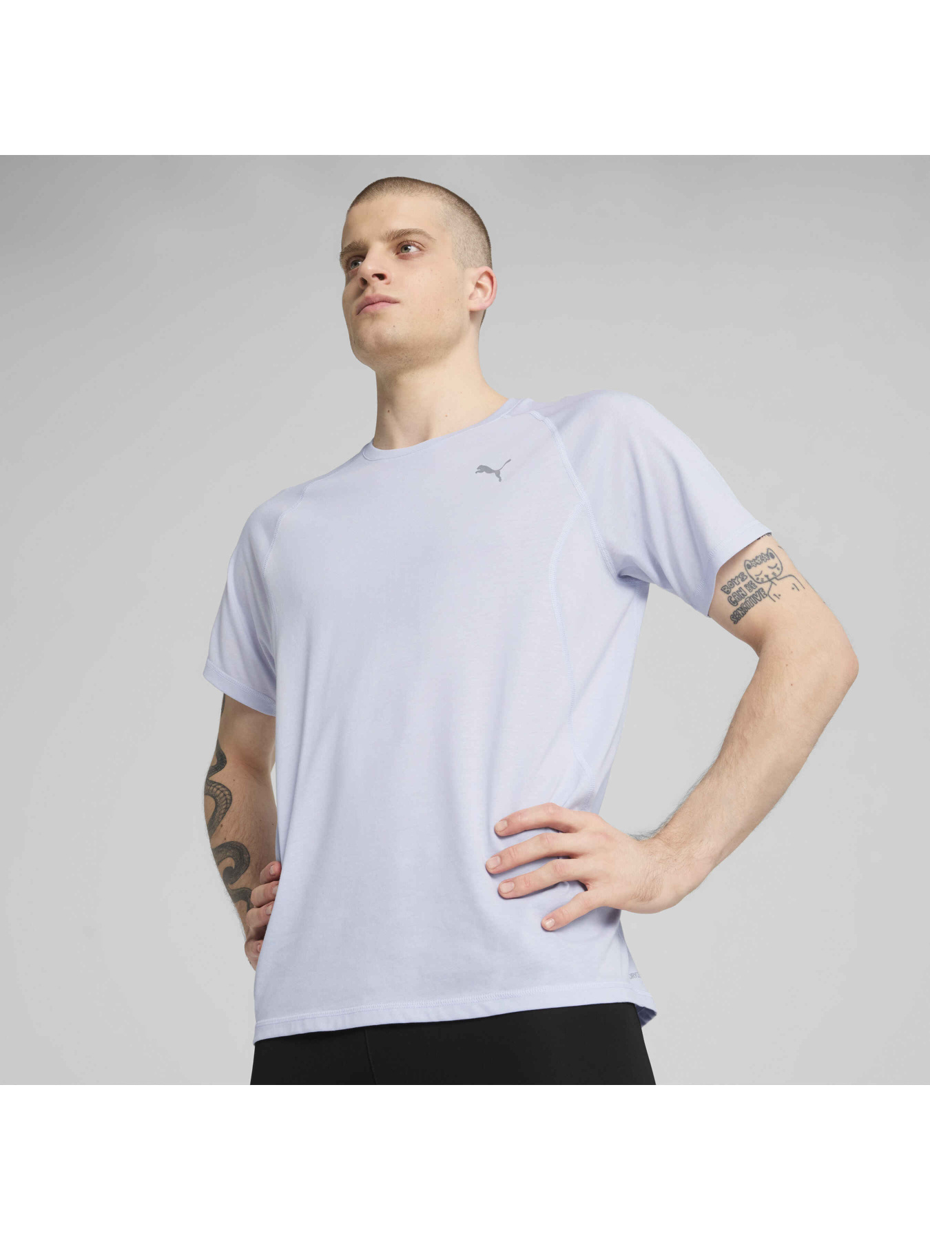 Футболка спортивна PUMA Run Velocity Tee Tri-blend модель 526603 Футболка спортивна PUMA Run Velocity Tee Tri-blend модель 526603 Фото