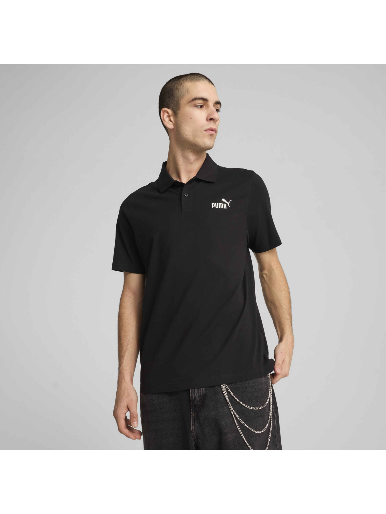 Поло PUMA Ess No. 1 Logo Jersey Polo модель 682556 Фото