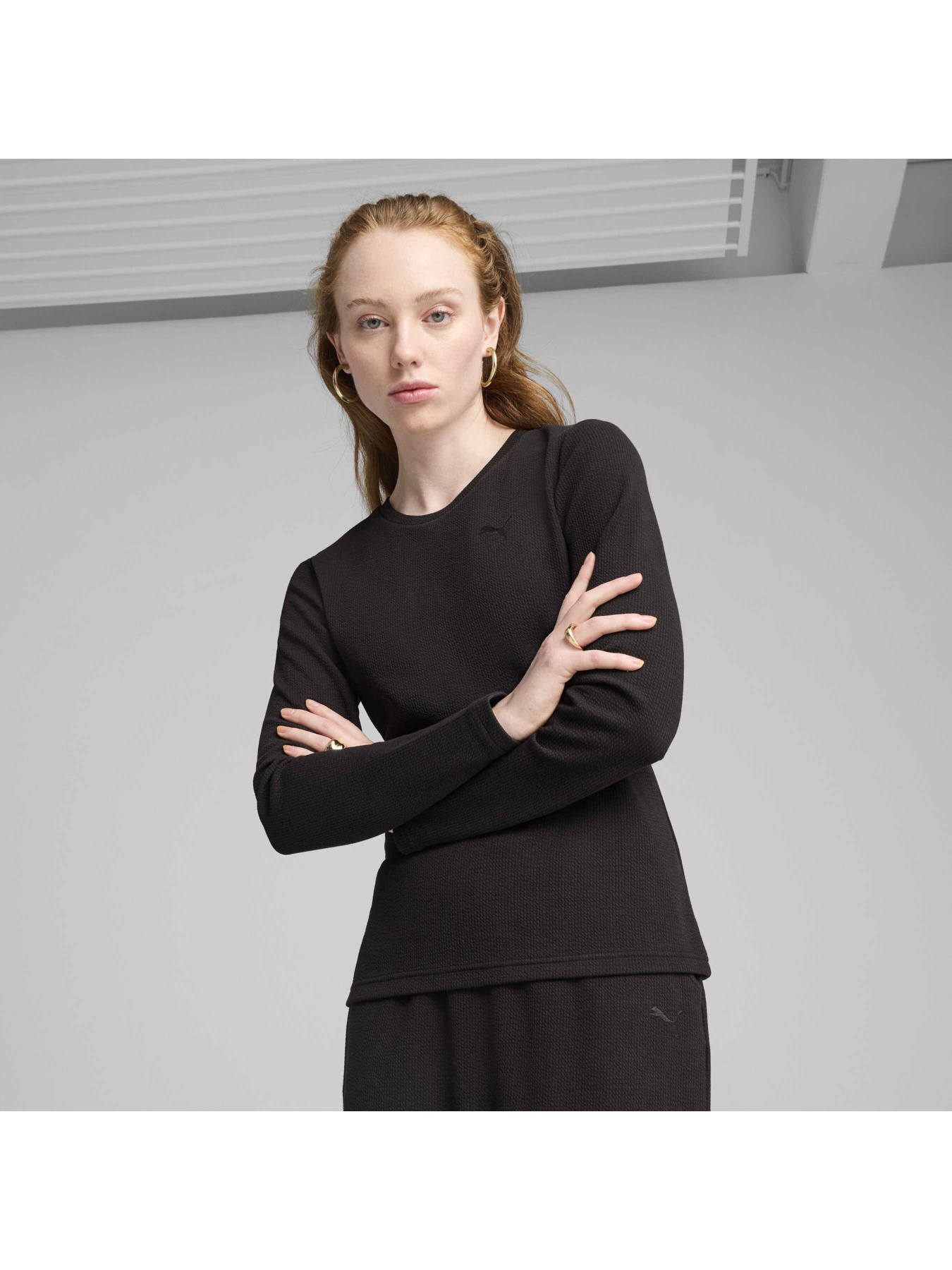 Світшот PUMA Her Slim Fit Longsleeve модель 685055 Фото