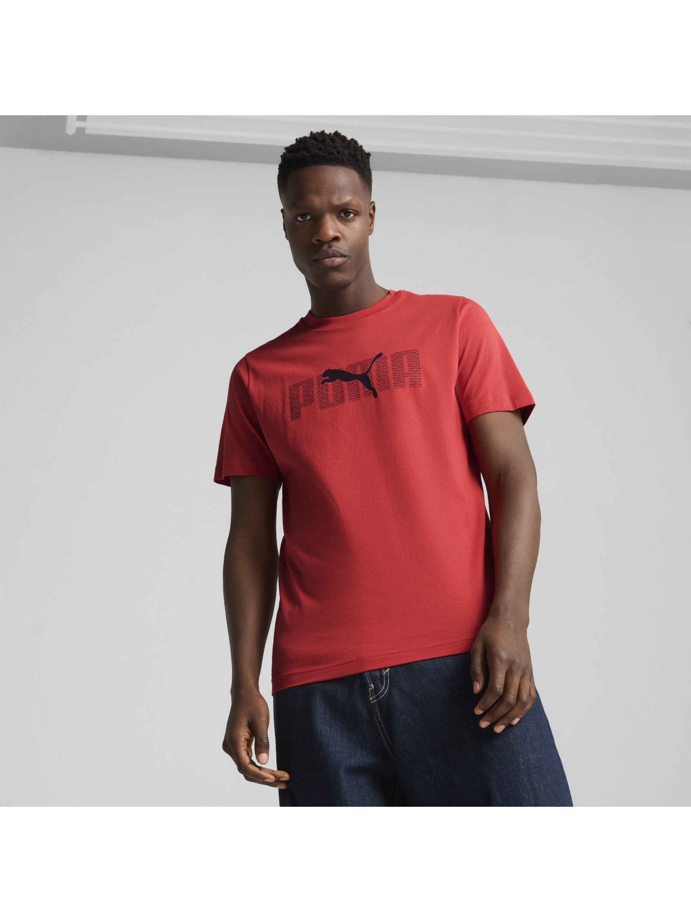 Футболка PUMA Ess Logo Lab Tee модель 684667 Футболка PUMA Ess Logo Lab Tee модель 684667 Фото