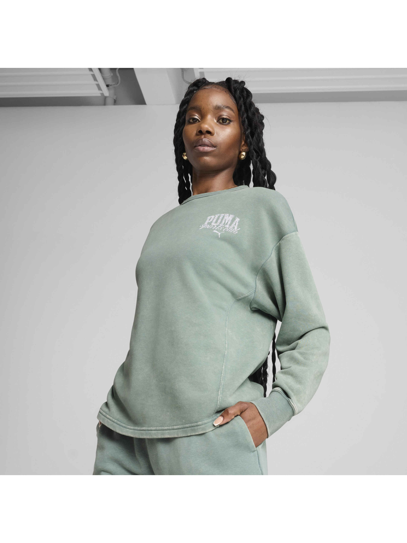 Світшот PUMA Class Comfort Crew модель 685032 Фото