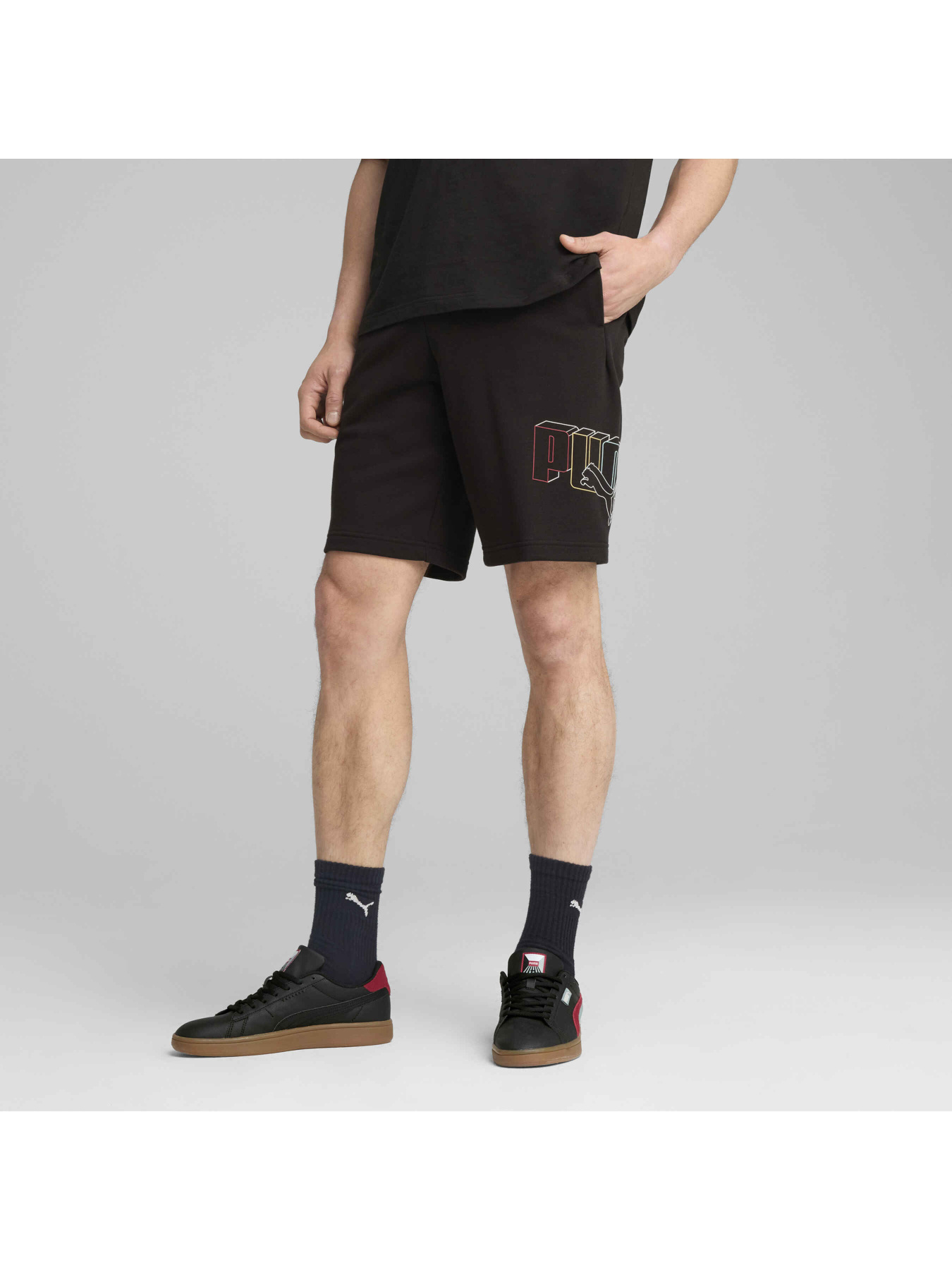 Шорты спортивные PUMA Ess Logo Lab Shorts модель 684670 Фото