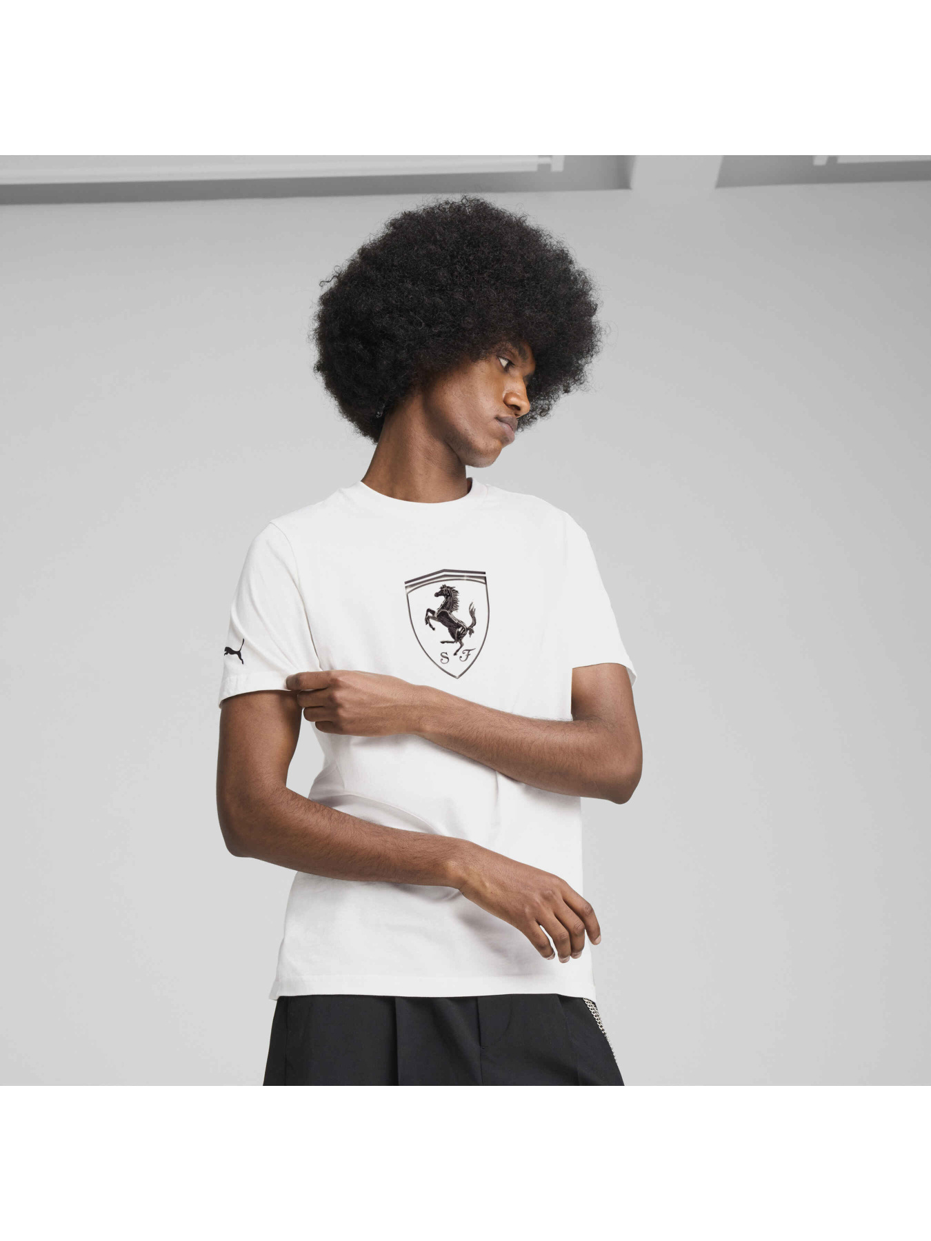 Футболка PUMA Ferrari Race Tl Big Shield T модель 630189 Фото