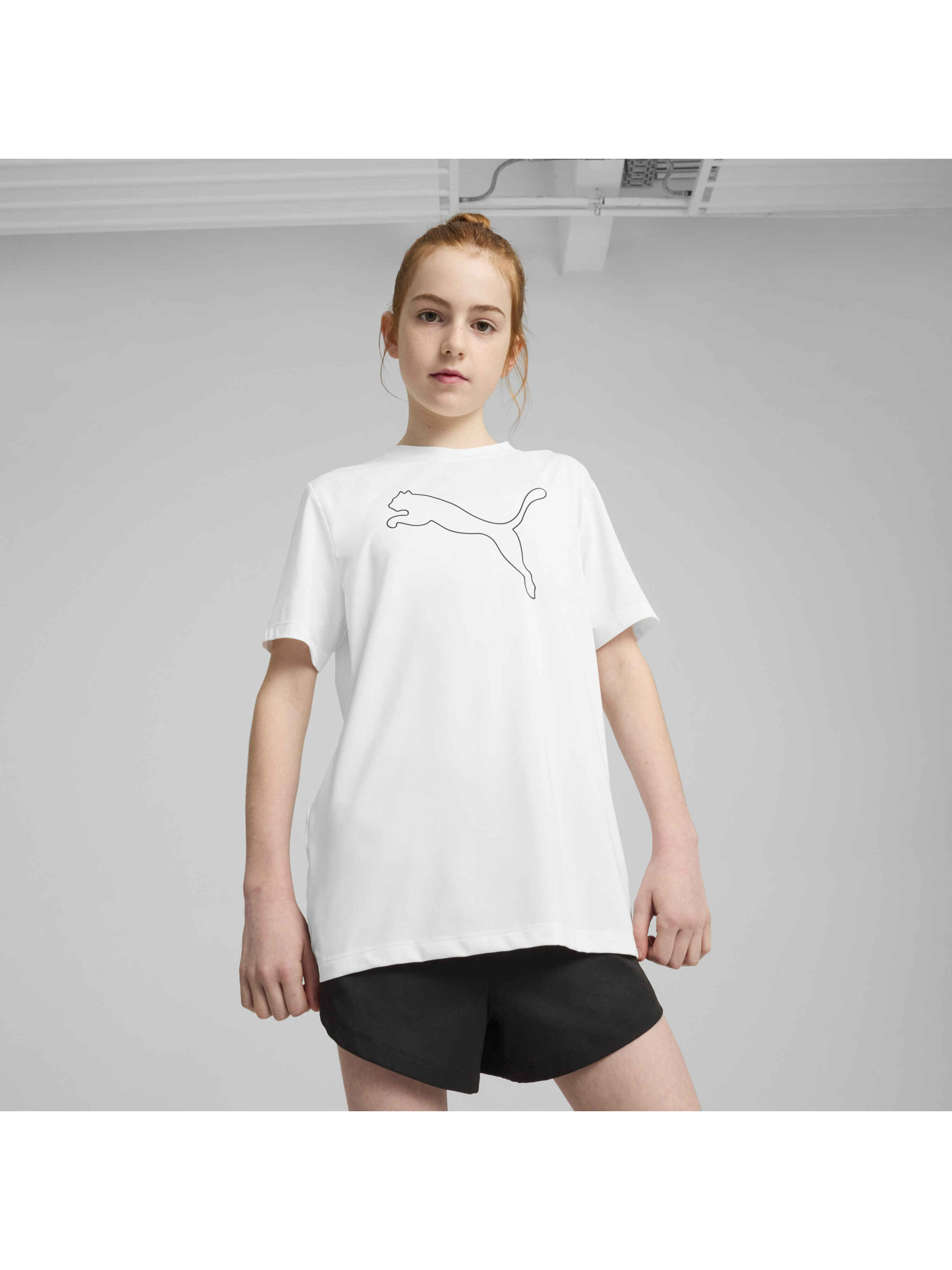 Футболка PUMA Tad Ess Cat Logo Tee модель 526542 Фото