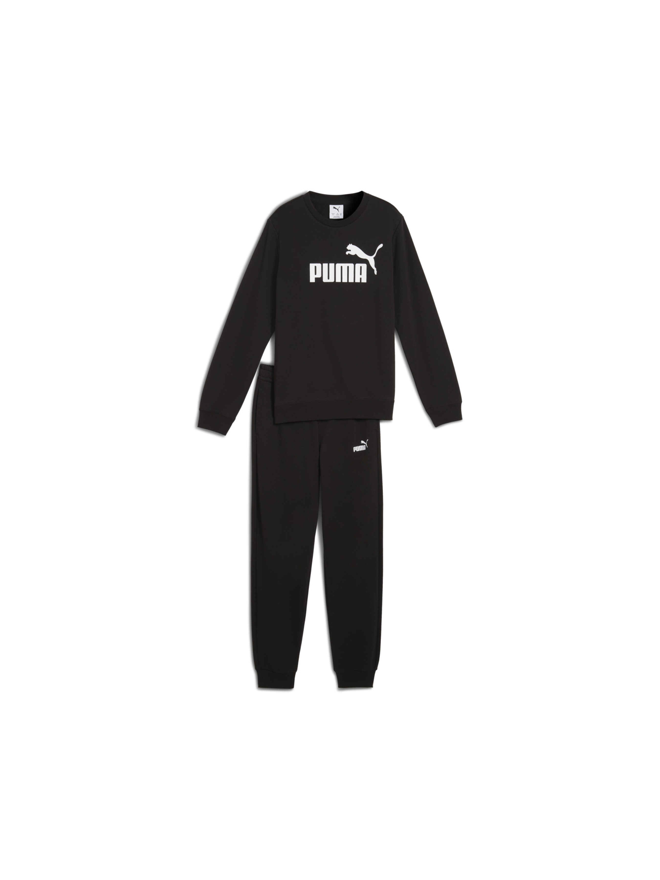 Спортивний костюм PUMA Ess Logo Crew Sweat Suit Tr модель 686296 Фото