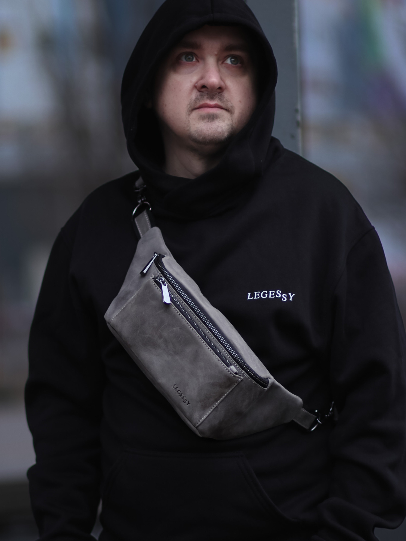 Поясная сумка Legessy модель CH_233_GREY Фото