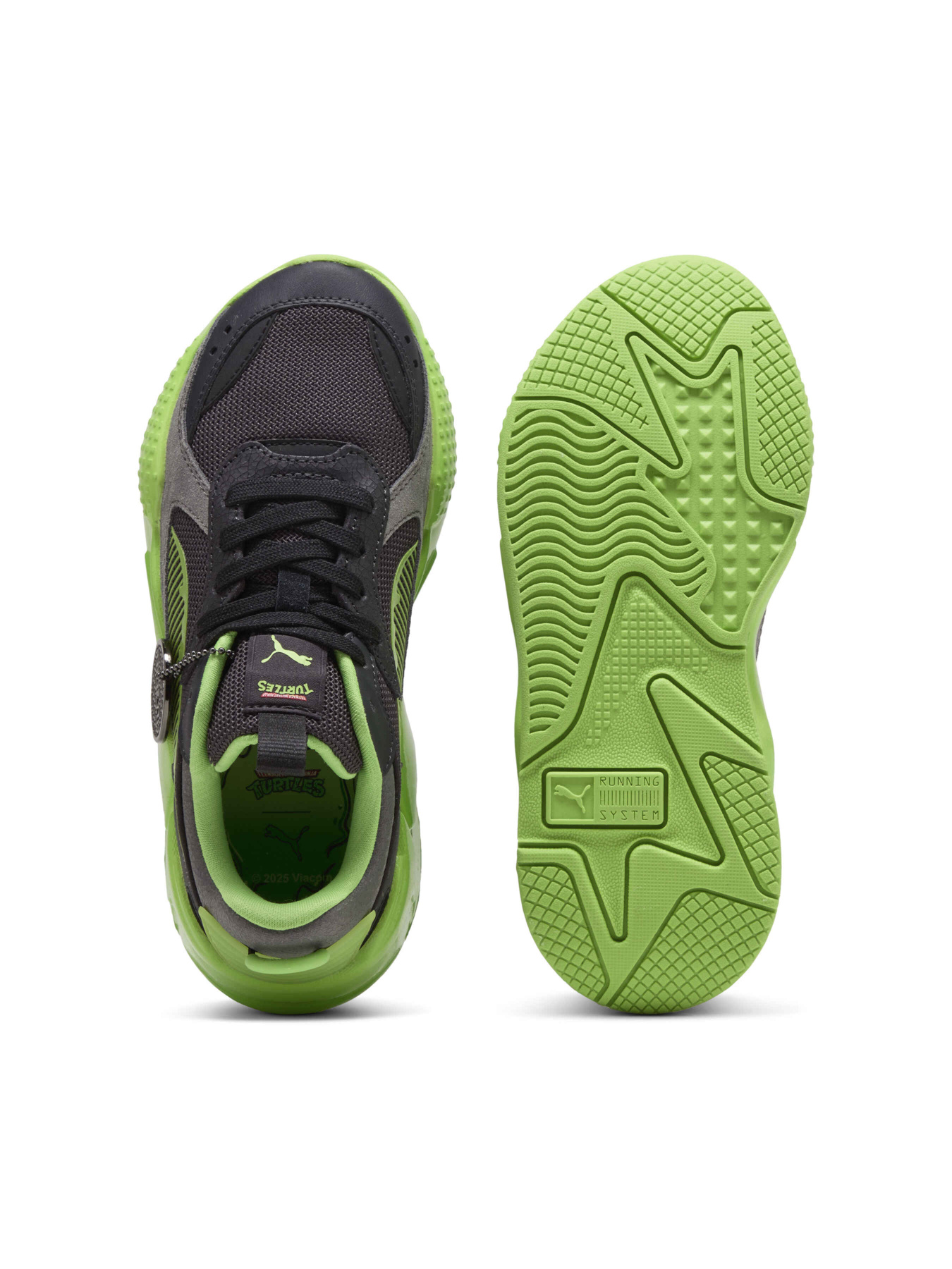 Кроссовки повседневные PUMA Rs-x Tmnt Jr модель 402294 Фото