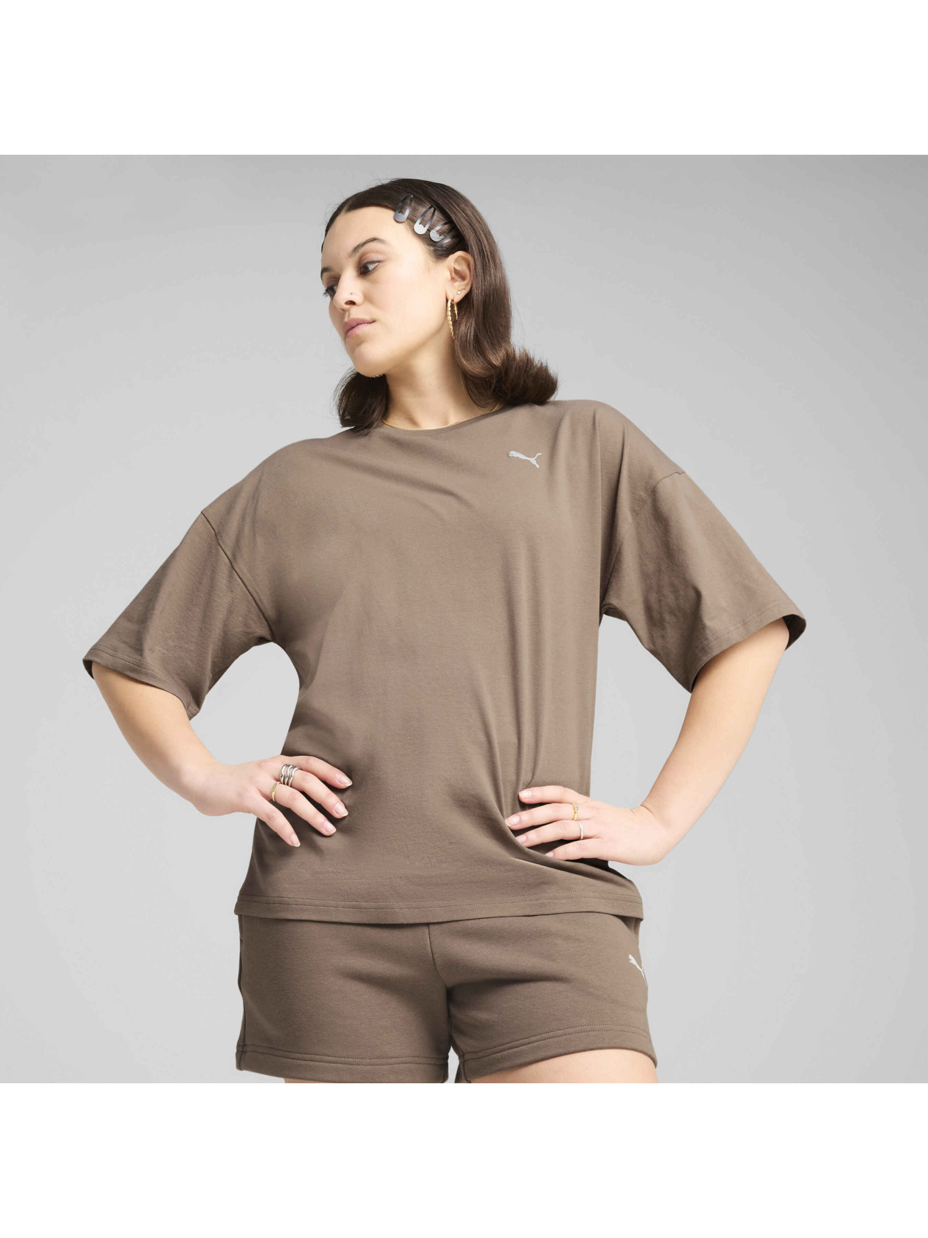 Футболка PUMA Wardrobe Ess Oversized Tee модель 629744 Фото