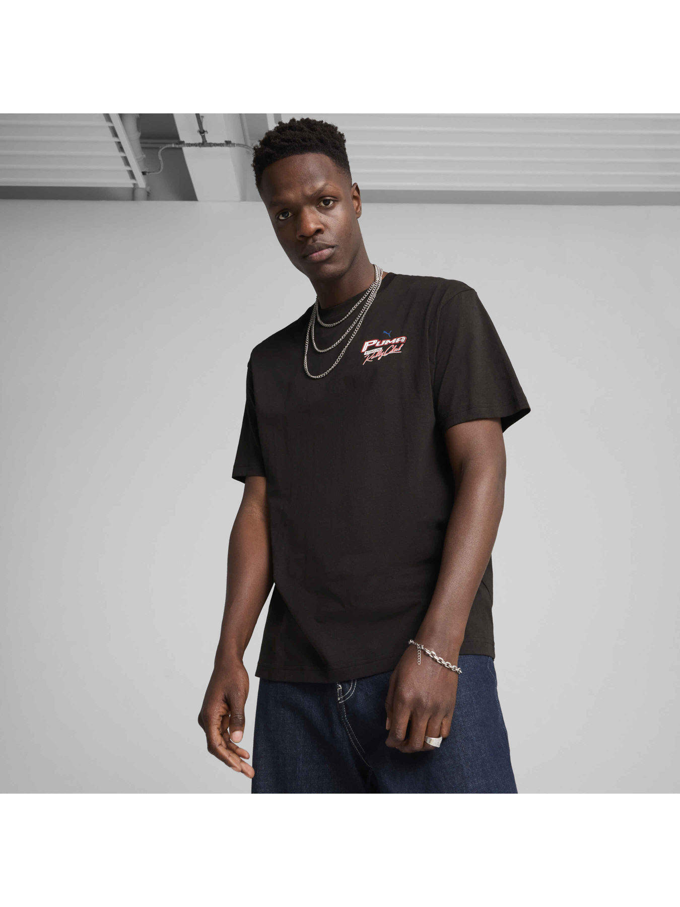 Футболка PUMA Graphics Moto Relaxed Tee модель 629637 Фото