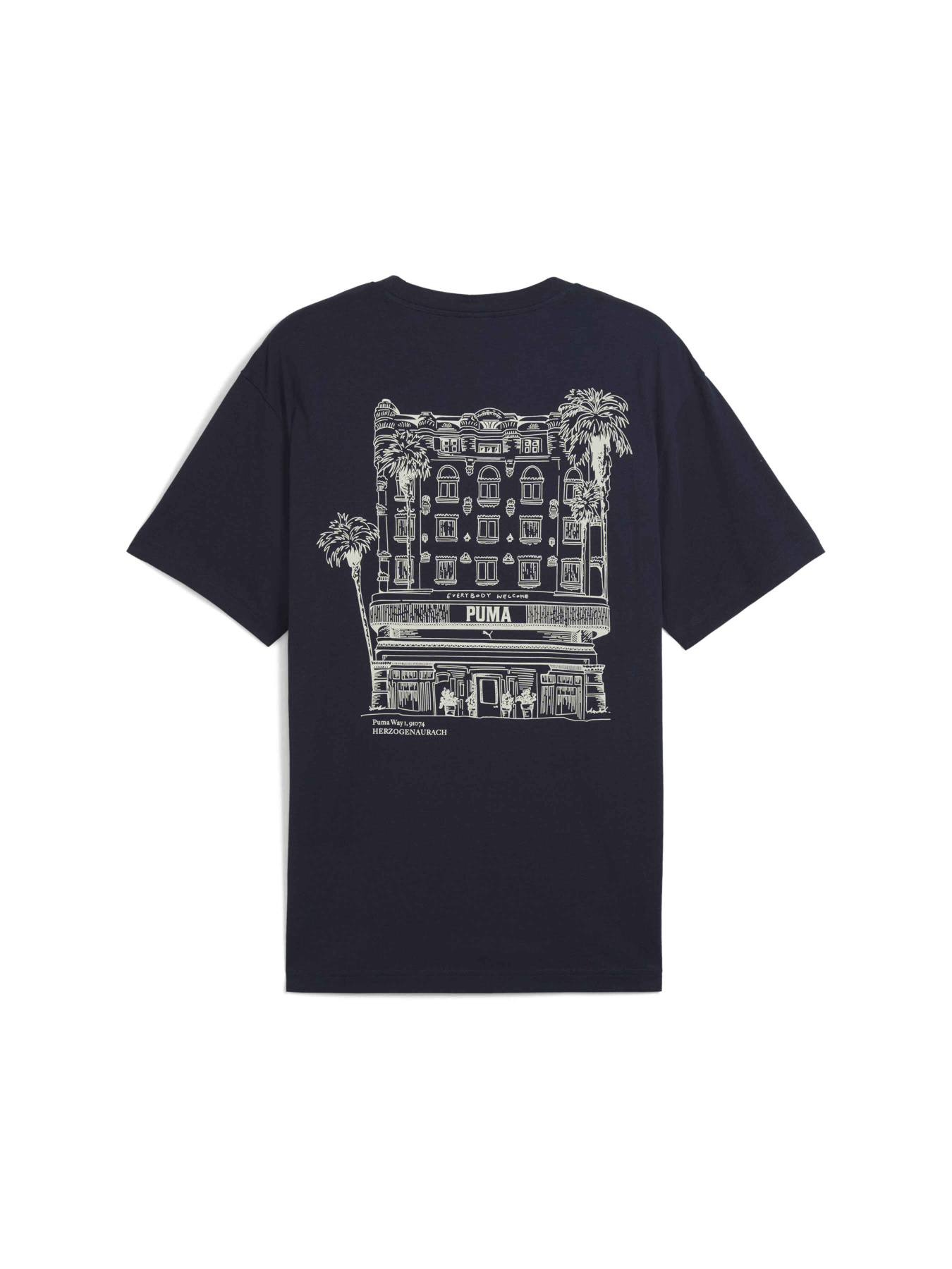 Футболка PUMA Graphics Hotel Relaxed Tee модель 629636 Фото