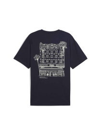 Футболка PUMA Graphics Hotel Relaxed Tee модель 629636 Фото