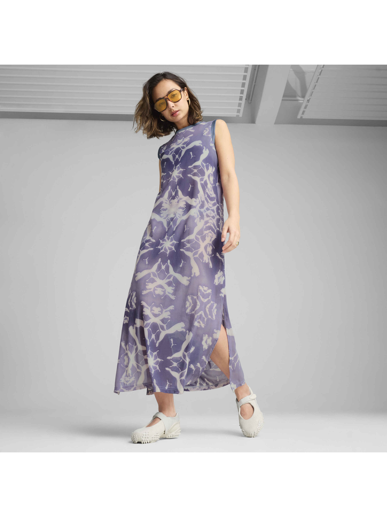 Платье миди PUMA Dare To Mesh Column Dress модель 629832 Фото