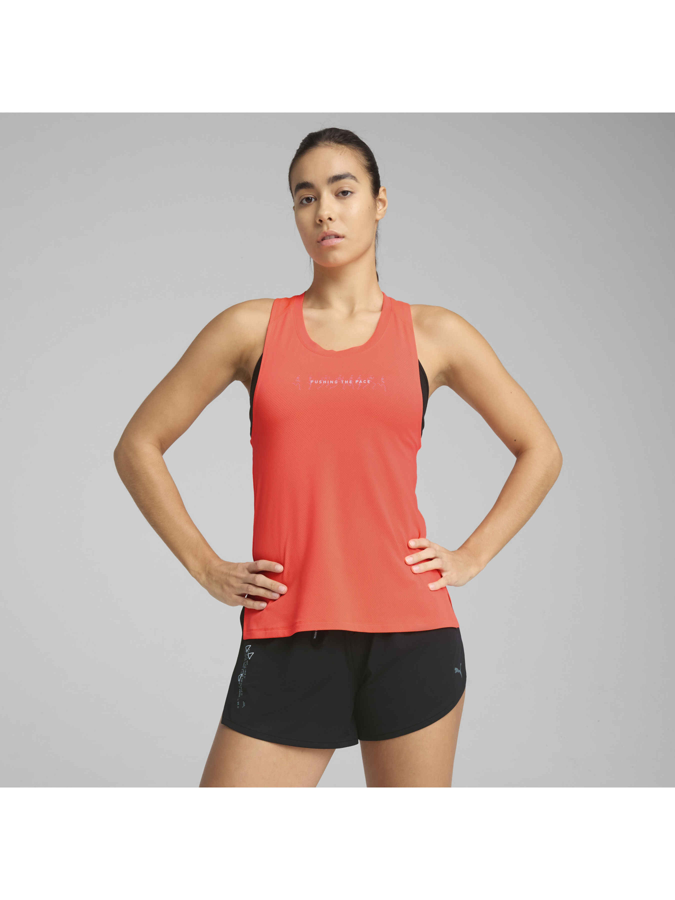 Спортивная майка PUMA Everday Knit Perf Singlet W модель 526660 Спортивная майка PUMA Everday Knit Perf Singlet W модель 526660 Фото