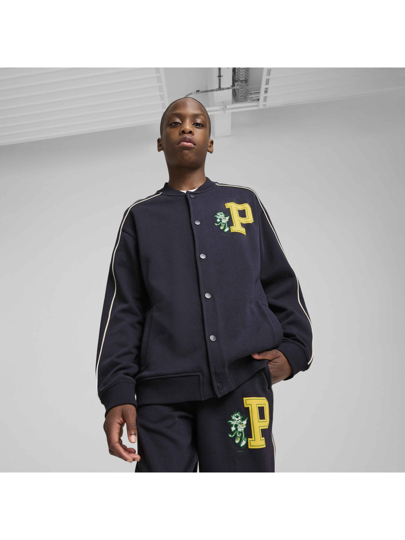 Бомбер PUMA T7 Super Bomber Jacket модель 630571 Фото