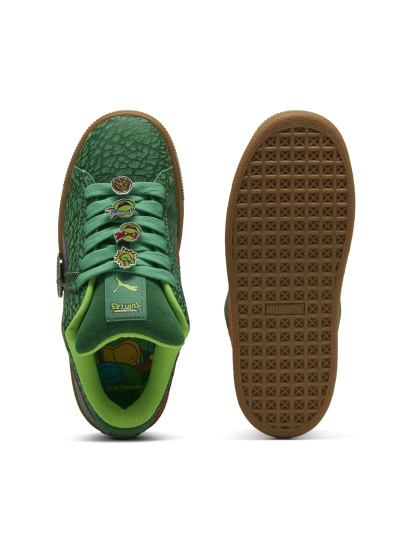 Кеди низькі PUMA Suede Xl Tmnt Jr модель 401427 — фото 5 - INTERTOP
