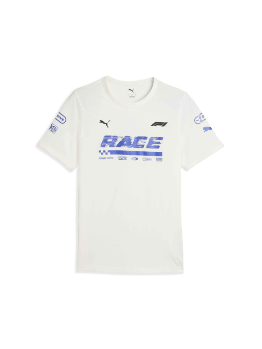 Футболка PUMA F1 Graphic Ringer Tee модель 631641 Фото