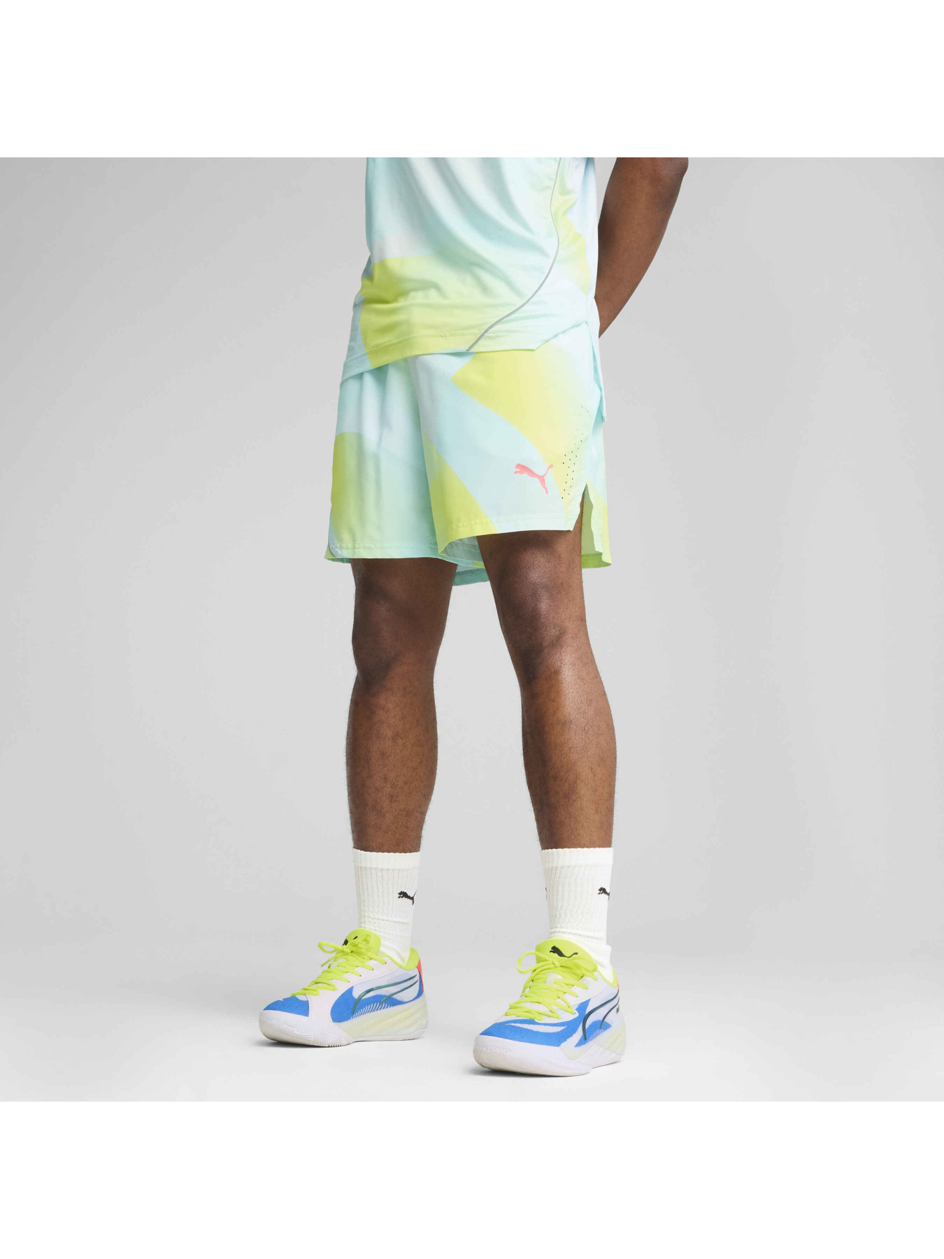Спортивні шорти PUMA All Pro Aop Short модель 630449 Фото