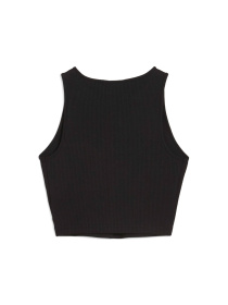 Топ спортивный PUMA Wardrobe Ess Ribbed Crop Top модель 629765 Фото