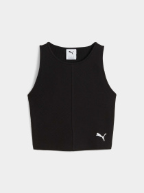 Футболки и поло PUMA Wardrobe Ess Ribbed Crop Top модель 629765 Футболки и поло PUMA Wardrobe Ess Ribbed Crop Top модель 629765 Фото
