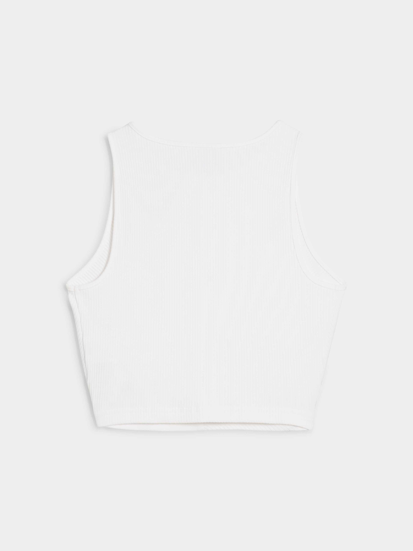 Спортивный топ PUMA Wardrobe Ess Ribbed Crop Top модель 629765 Фото
