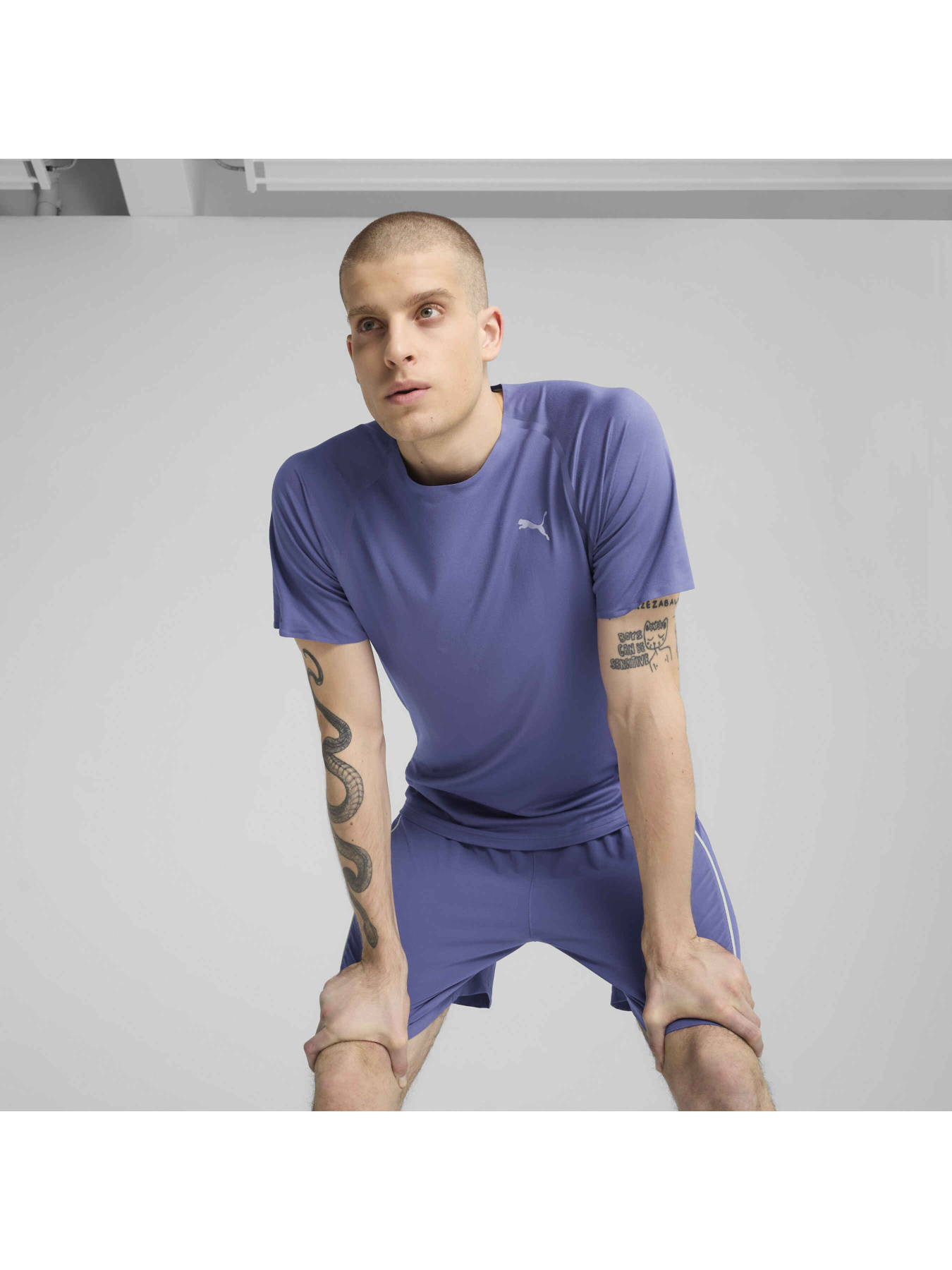 Футболка спортивная PUMA Everyday Cloudspun Ss Tee​ M модель 526629 Фото