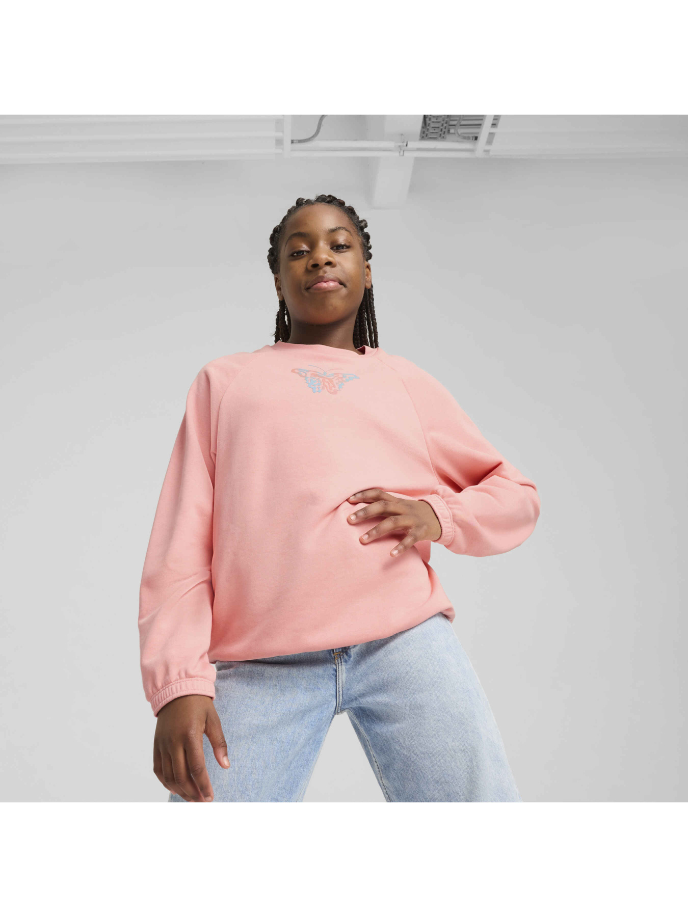 Світшот PUMA Butterfly Vibe Crew модель 629886 Фото