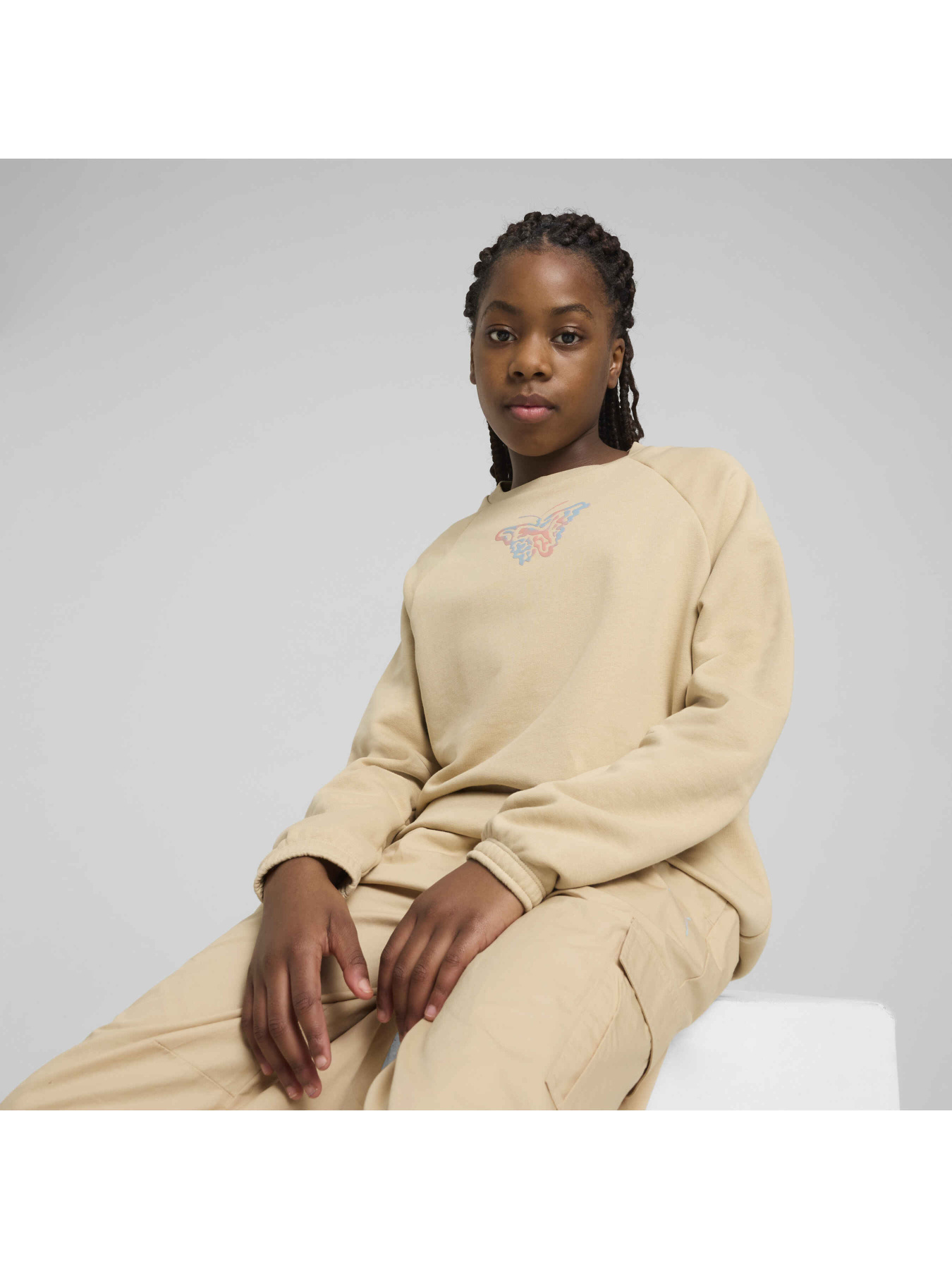 Світшот PUMA Butterfly Vibe Crew модель 629886 Фото