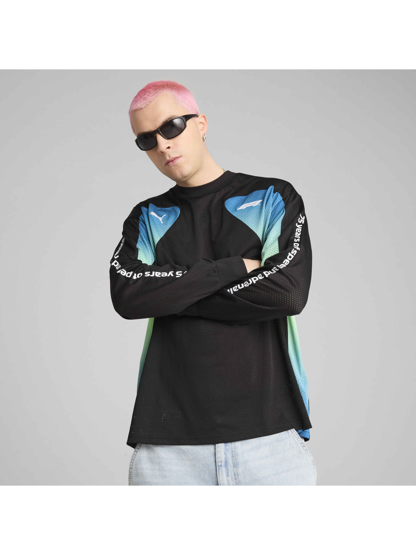 Світшот PUMA F1 Oversized Ls Tee модель 631642 Фото