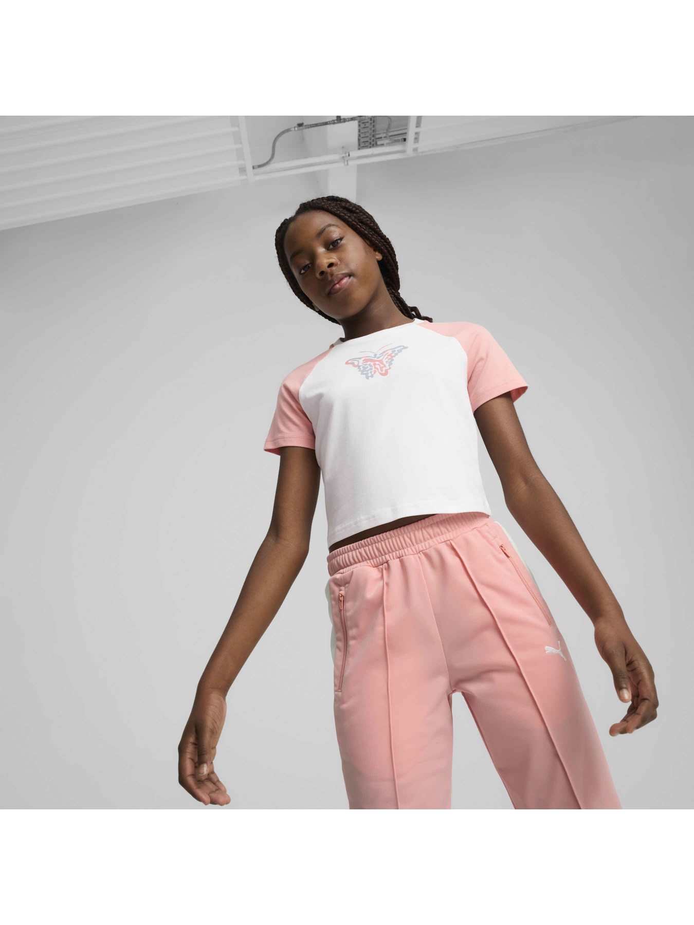 Футболка PUMA Butterfly Vibe Baby Tee модель 629883 Фото