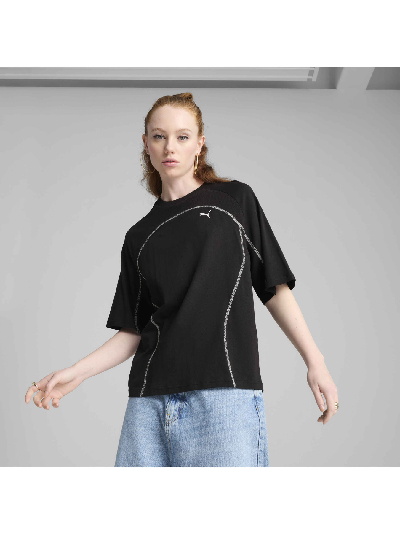 Футболка PUMA Dare To Oversized Tee модель 629827 Фото