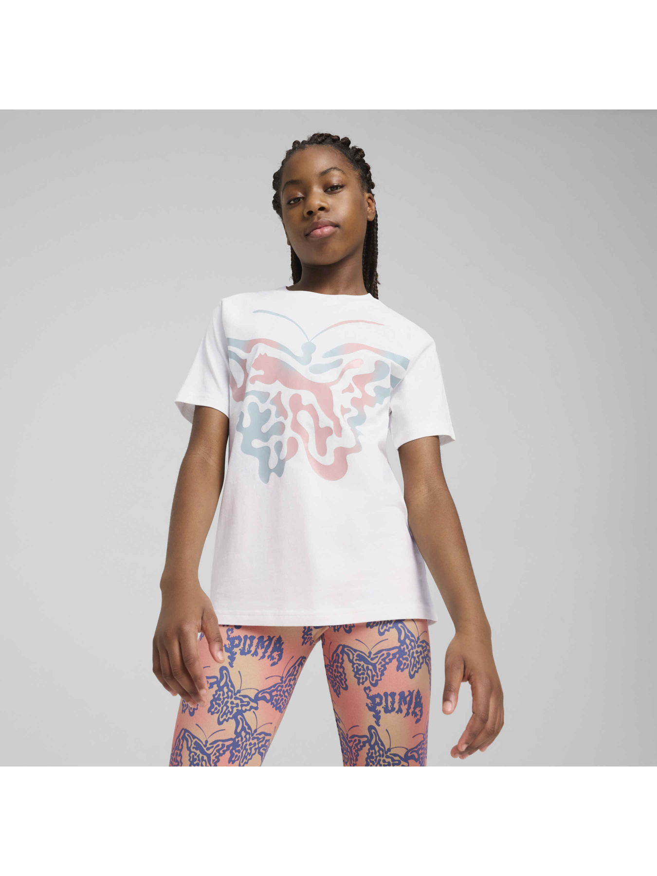 Футболка PUMA Butterfly Vibe Logo Tee модель 629884 Фото