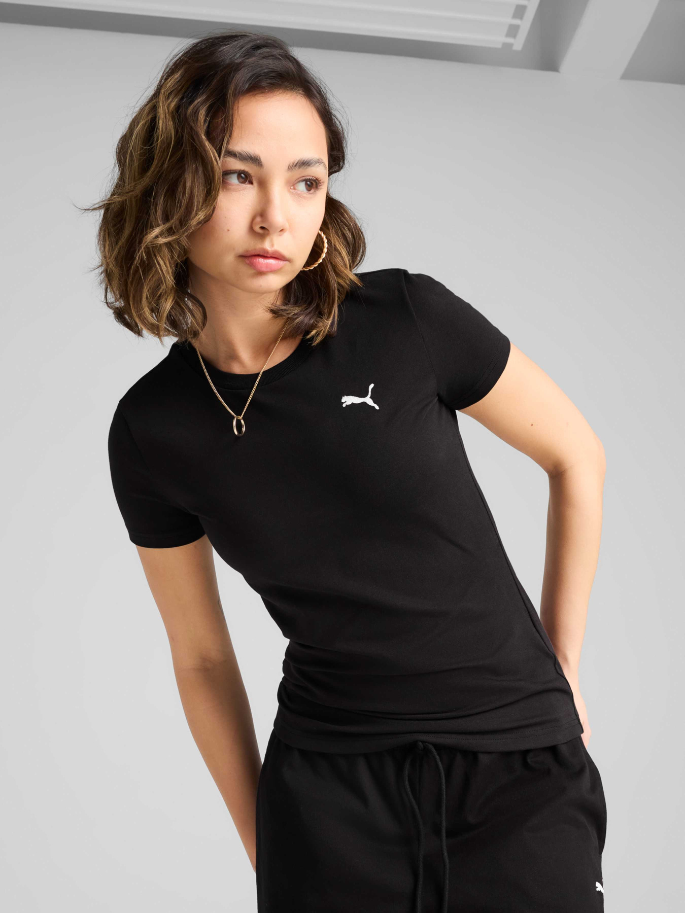 Футболка PUMA Wardrobe Ess Slim Tee модель 629742 Фото