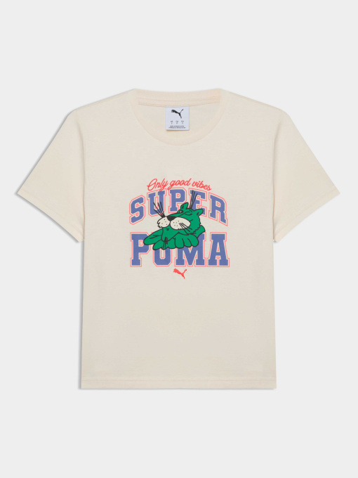 Футболка PUMA Graphics Super Tee модель 629821 Футболка PUMA Graphics Super Tee модель 629821 Фото