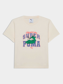Футболка PUMA Graphics Super Tee модель 629821 Футболка PUMA Graphics Super Tee модель 629821 Фото