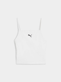 Спортивна майка PUMA Wardrobe Ess Ribbed Tank Top модель 629771 Спортивна майка PUMA Wardrobe Ess Ribbed Tank Top модель 629771 Фото
