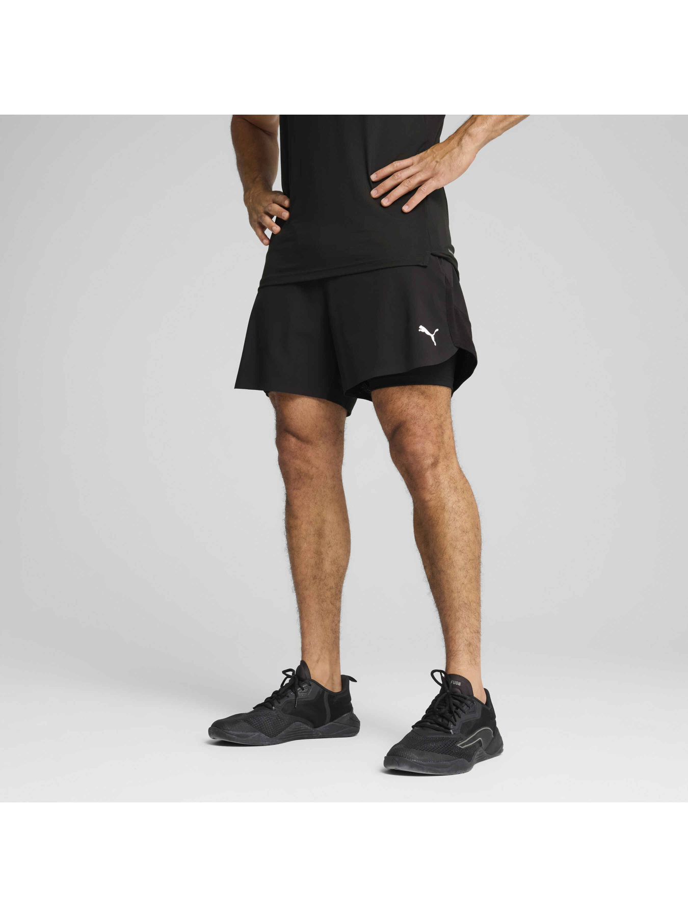 Спортивні шорти PUMA Training Tech 2in1 Short модель 526709 Фото