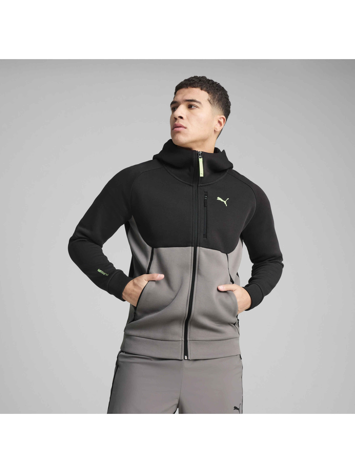 Кофта спортивная PUMA Tech Full-zip Hoodie модель 629674 Фото