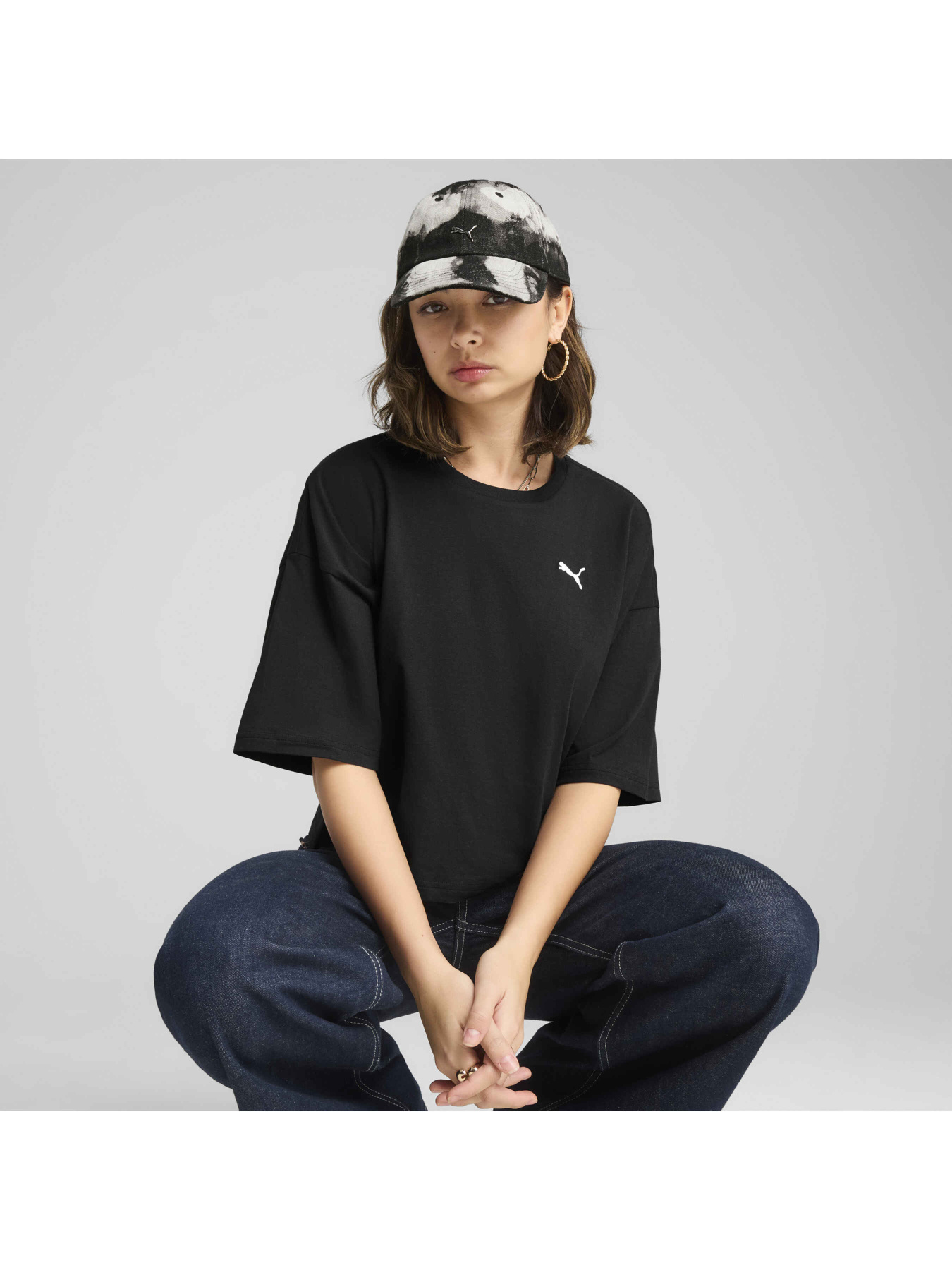 Футболка PUMA Wardrobe Ess Oversized Tee модель 629743 Фото