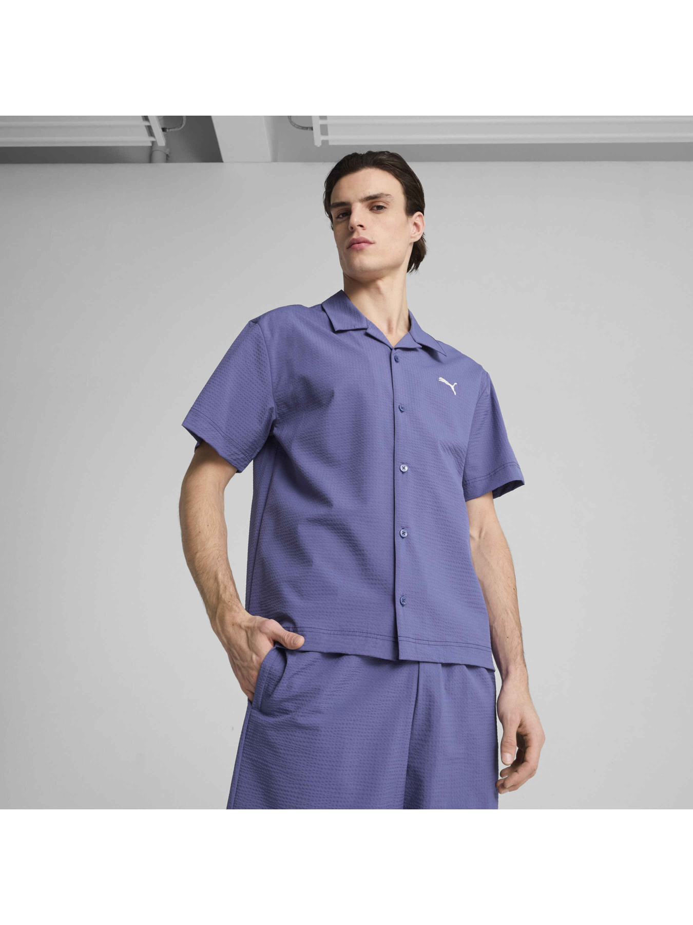 Рубашка повседневная PUMA Wardrobe Ess Relaxed Shirt модель 629663 Фото