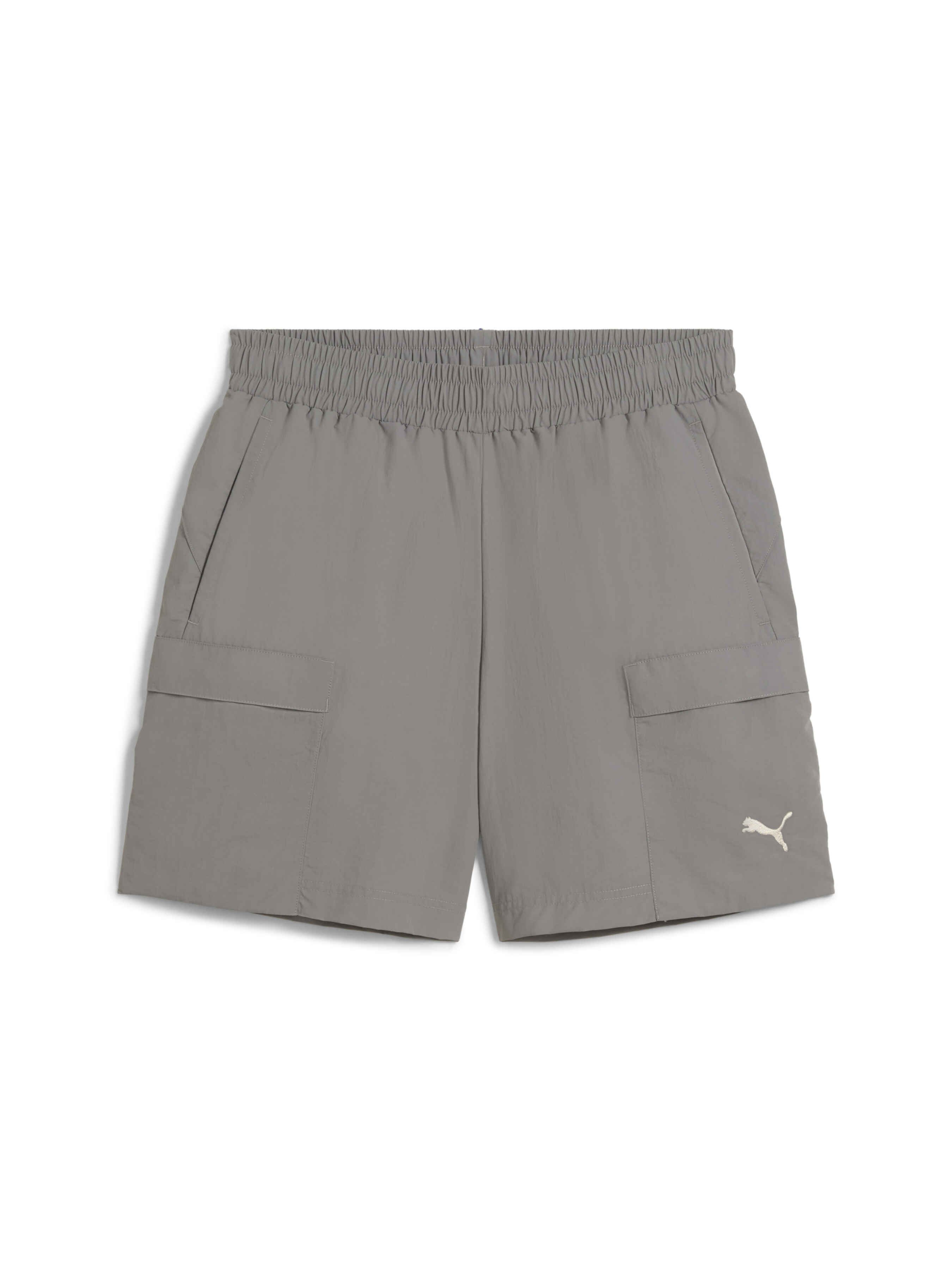 Чоловічі Повсякденні шорти PUMA Wardrobe Ess Cargo Shorts (629656_79) колір сірий, матеріал комбінований верх