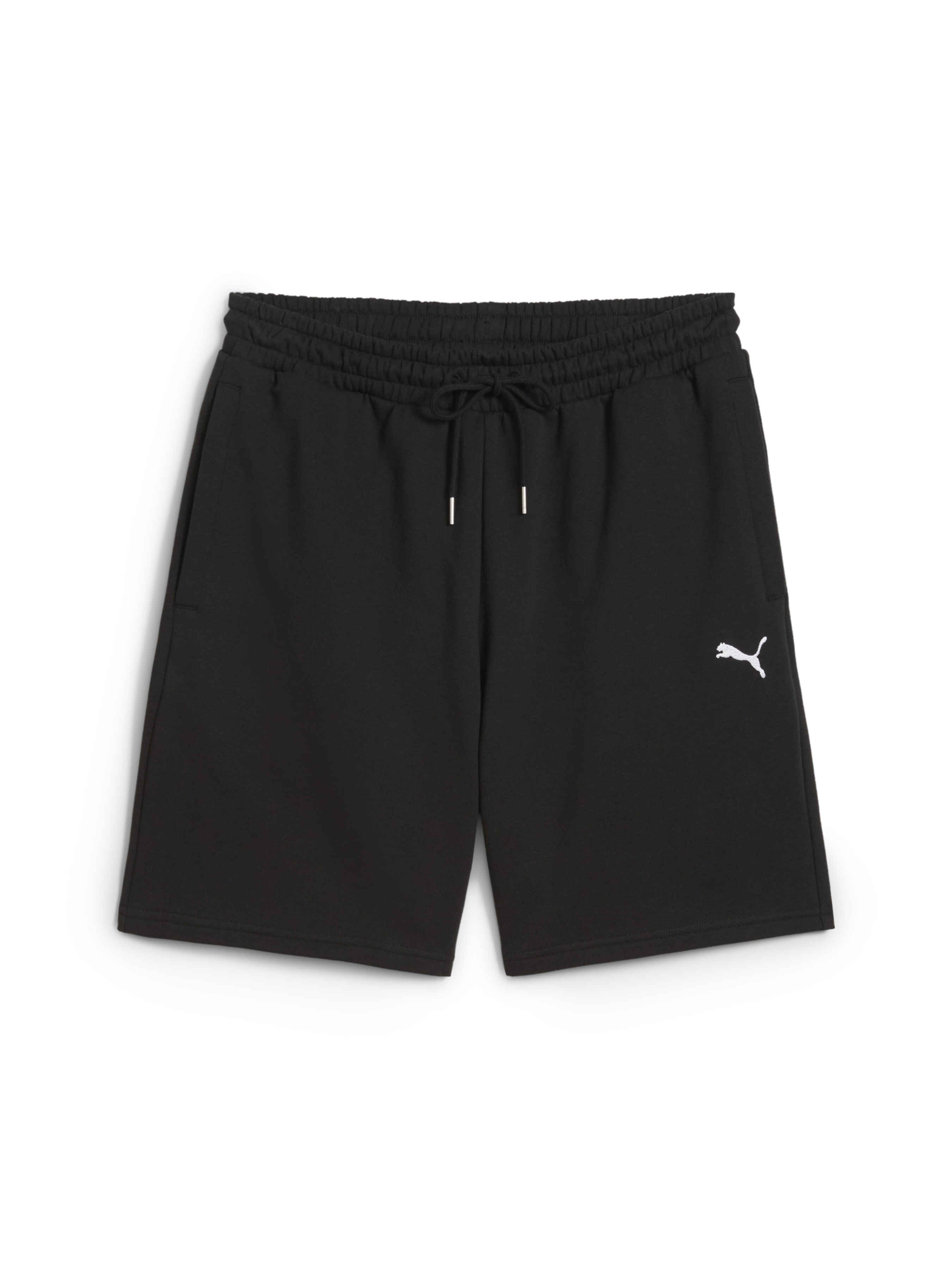 Чоловічі Спортивні шорти PUMA Wardrobe Ess Relaxed Shorts (629654_01) колір чорний, матеріал комбінований верх