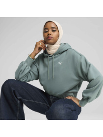 Худи PUMA Wardrobe Ess Cropped Hoodie модель 629746 Фото